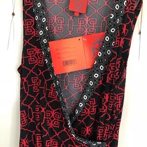 Krissy dress by Tracy Negoshian in geo print, S.